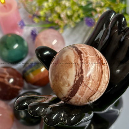 SUN NATURAL SPHERE (Creativity, Initiative, Grounding And Strength) image 0