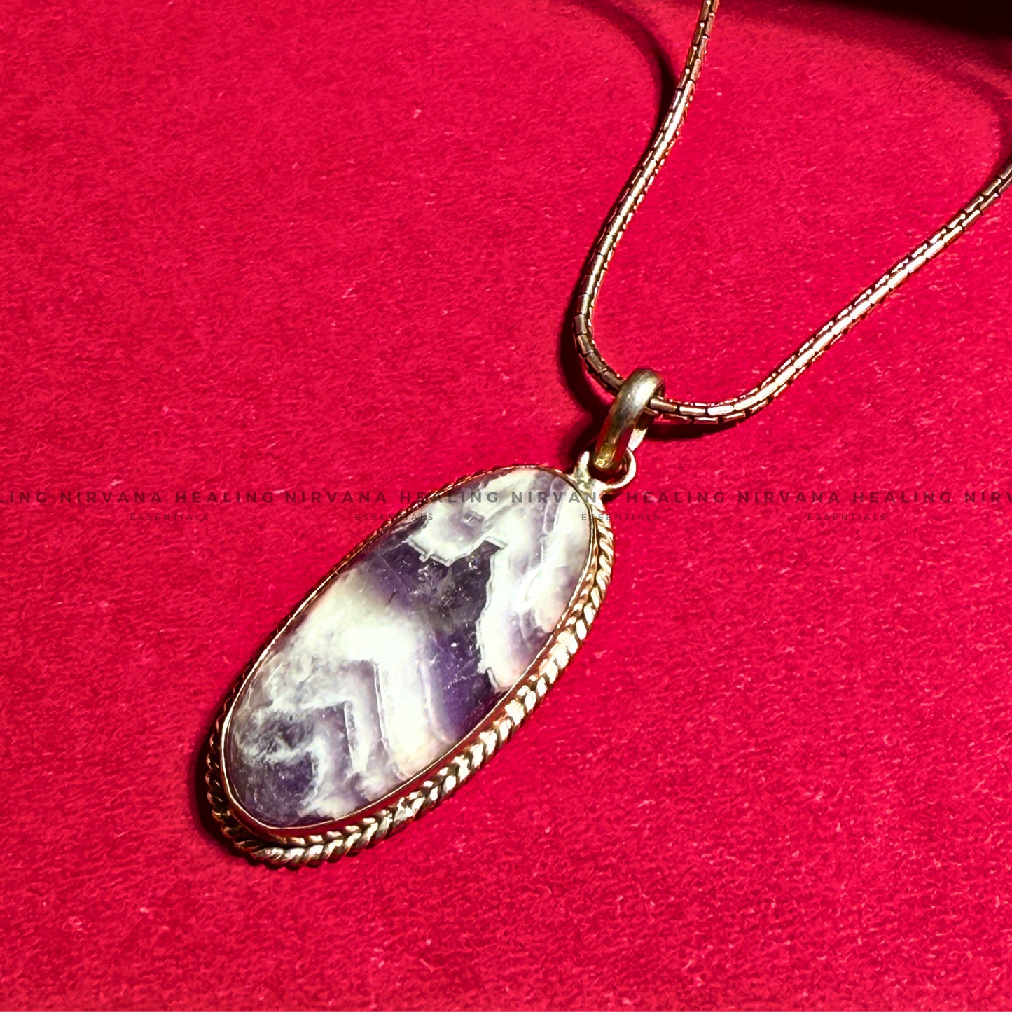 AMETHYST CRYSTAL PENDANT (Meditation, Stress Reduction, Intuition And Manifestation) image 5