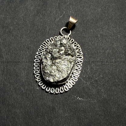 PYRITE CRYSTAL PENDANT (Money Magnet, Prosperity, Fame, And Abundance). image 6