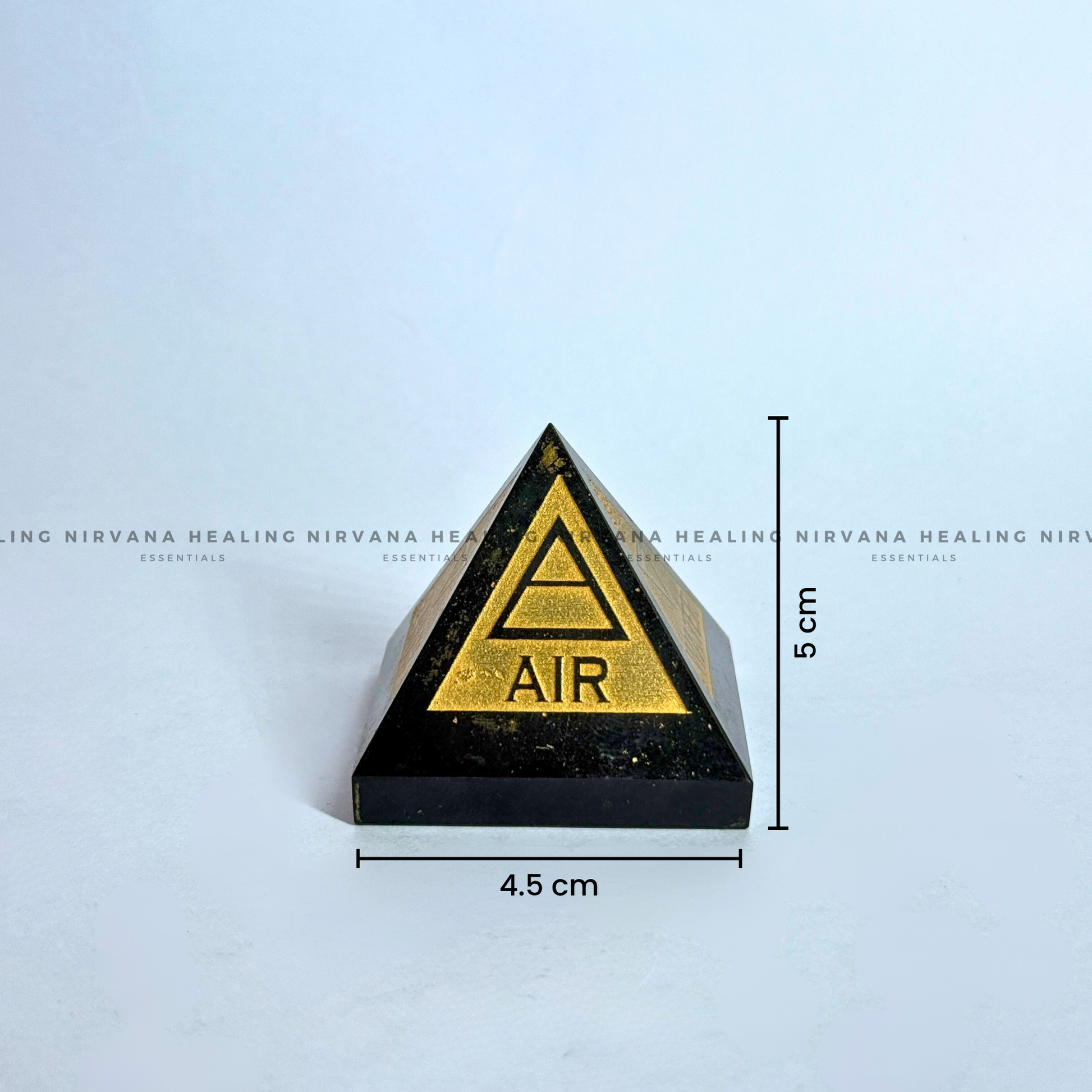 BLACK AGATE 5 ELEMENT PYRAMID (Grounding, Protection, Success And Courage) image 6