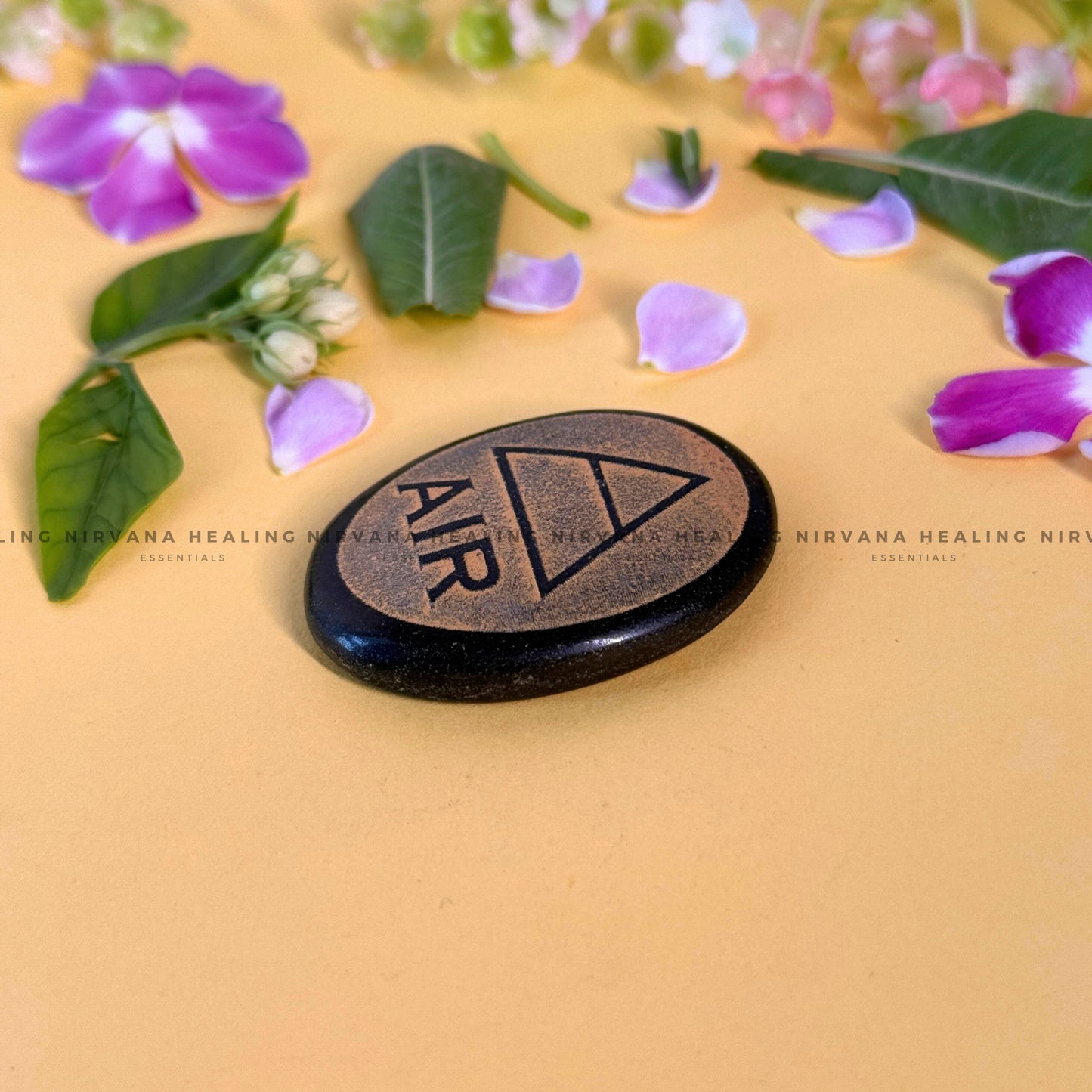 BLACK TOURMALINE AIR ELEMENT ZIBU COIN (Protection, Grounding, Shielding And Growth) image 2
