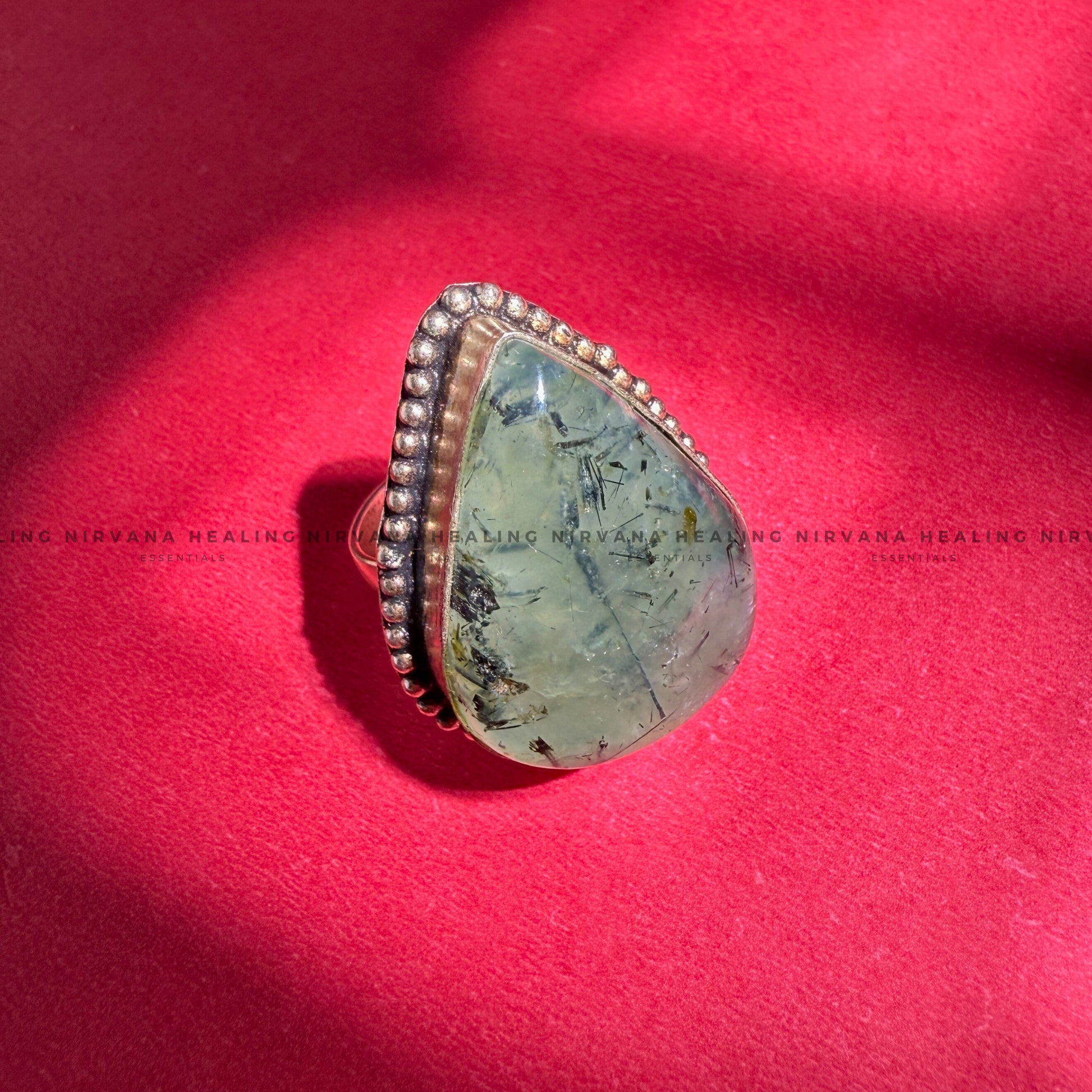 LEBROLITE DIAMOND SHAPED RING (Stone of Magic, Protection And Transformation) image 3