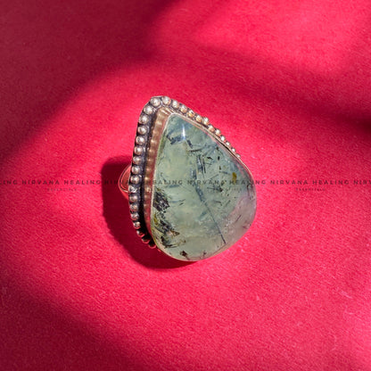 LEBROLITE DIAMOND SHAPED RING (Stone of Magic, Protection And Transformation) image 3