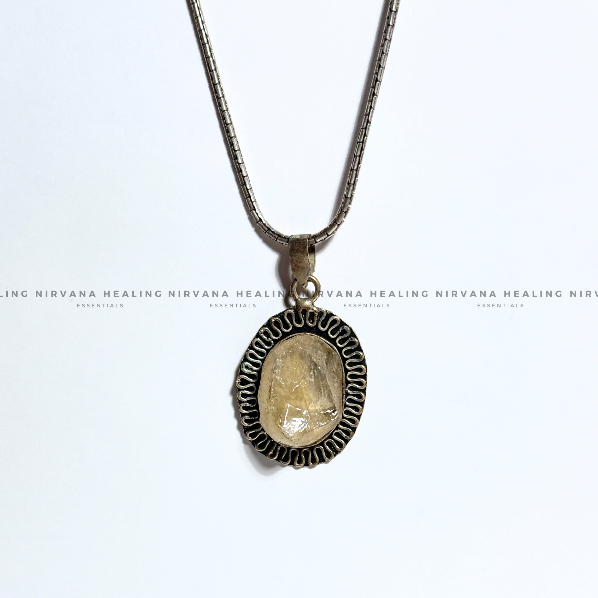 CLEAR QUARTZ RAW PENDANT (Mental Clarity, Master Healer And Energy Amplifier).  image 6