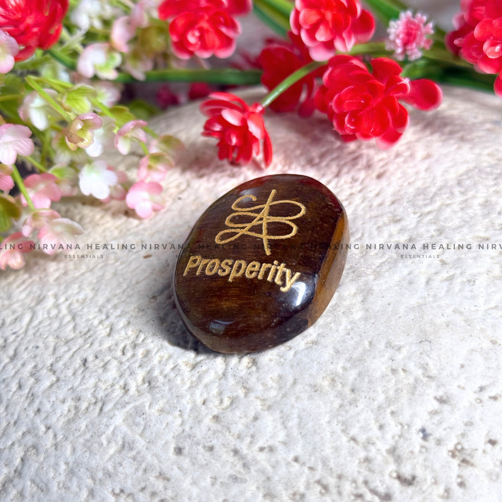 TIGERS EYE PROSPERITY ZIBU COIN  (Bold, Courage, Willpower And Strength). image 0