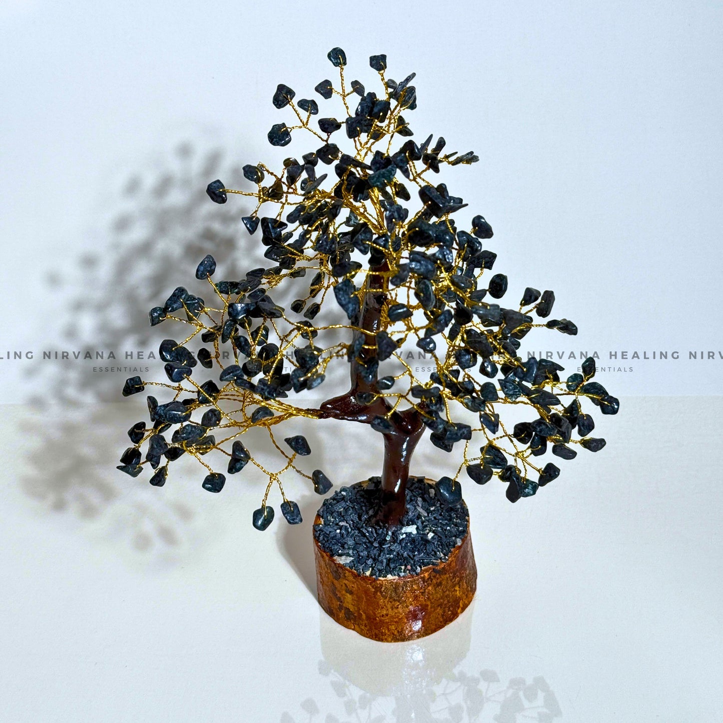 BLACK TOURMALINE TREE Approx 300 Beads (Protection, Grounding, Shielding And Growth) image 1