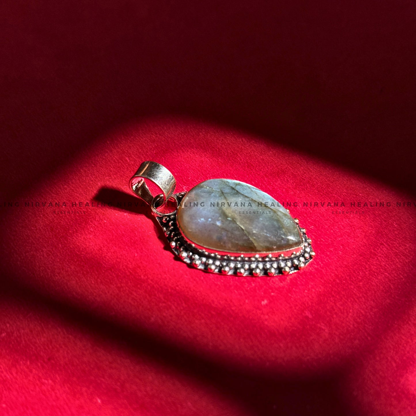 LABRADORITE CRYSTAL DESIGNER PENDANT (Intuition, Inner Power And Transformation).    image 6