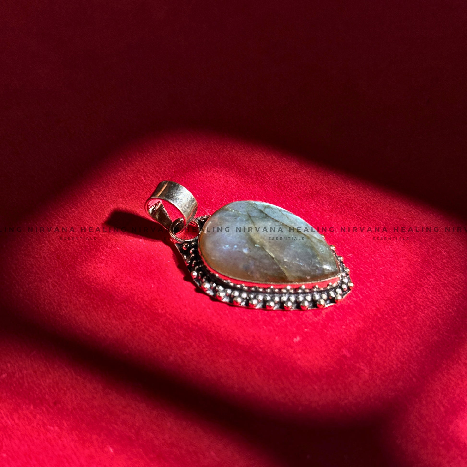 LABRADORITE CRYSTAL DESIGNER PENDANT (Intuition, Inner Power And Transformation).    image 6