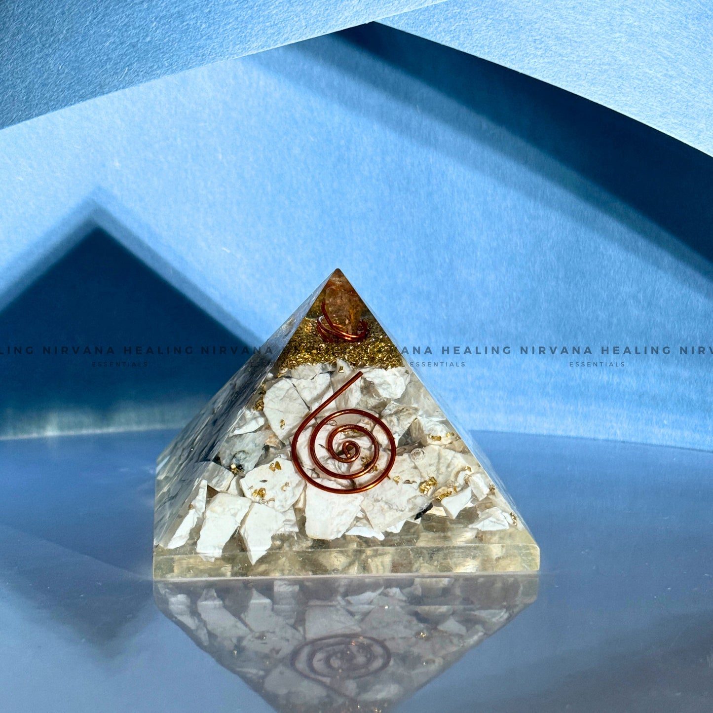 HOWLITE PYRAMID (Peace, Sleep, Patience And Spiritual Awakening) image 6