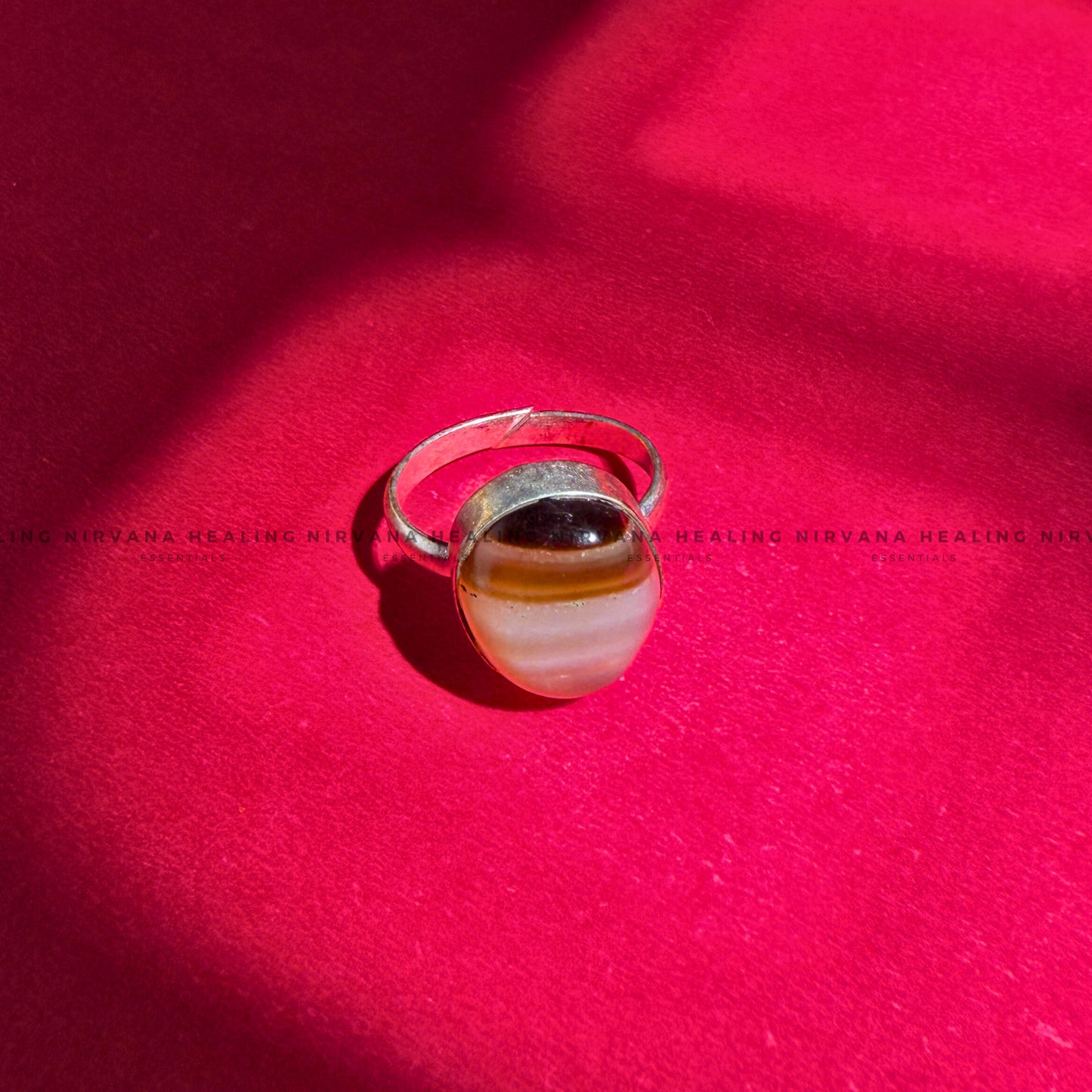TIGER EYE ROUND RING (Bold, Courage, Willpower And Strength) image 2
