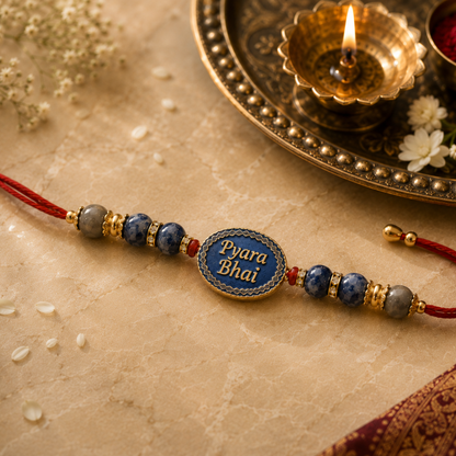 Lapis Lazuli Rakhi