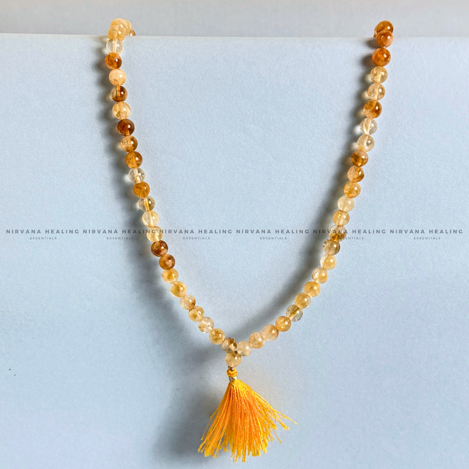 CITRINE NATURAL MALA (Abundance, Creativity, Success And Confidence).  image 3