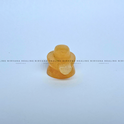 CITRINE SHIVLING (1 Inch) (Abundance, Creativity, Success And Confidence)  image 4
