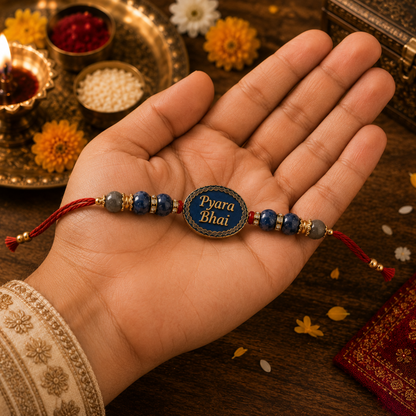 Lapis Lazuli Rakhi