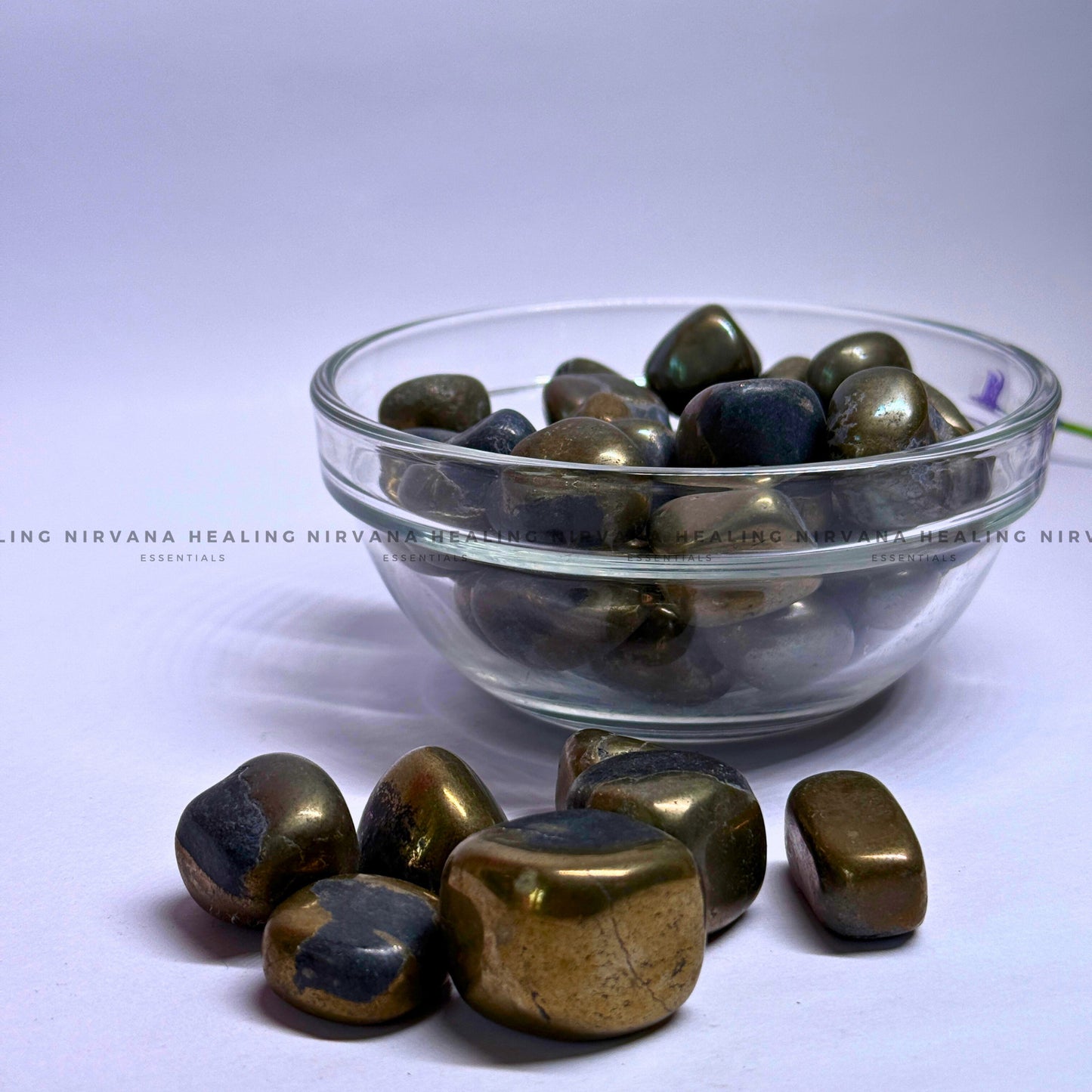 PYRITE TUMBLE STONES (Money Magnet, Prosperity, Fame And Abundance). image 3