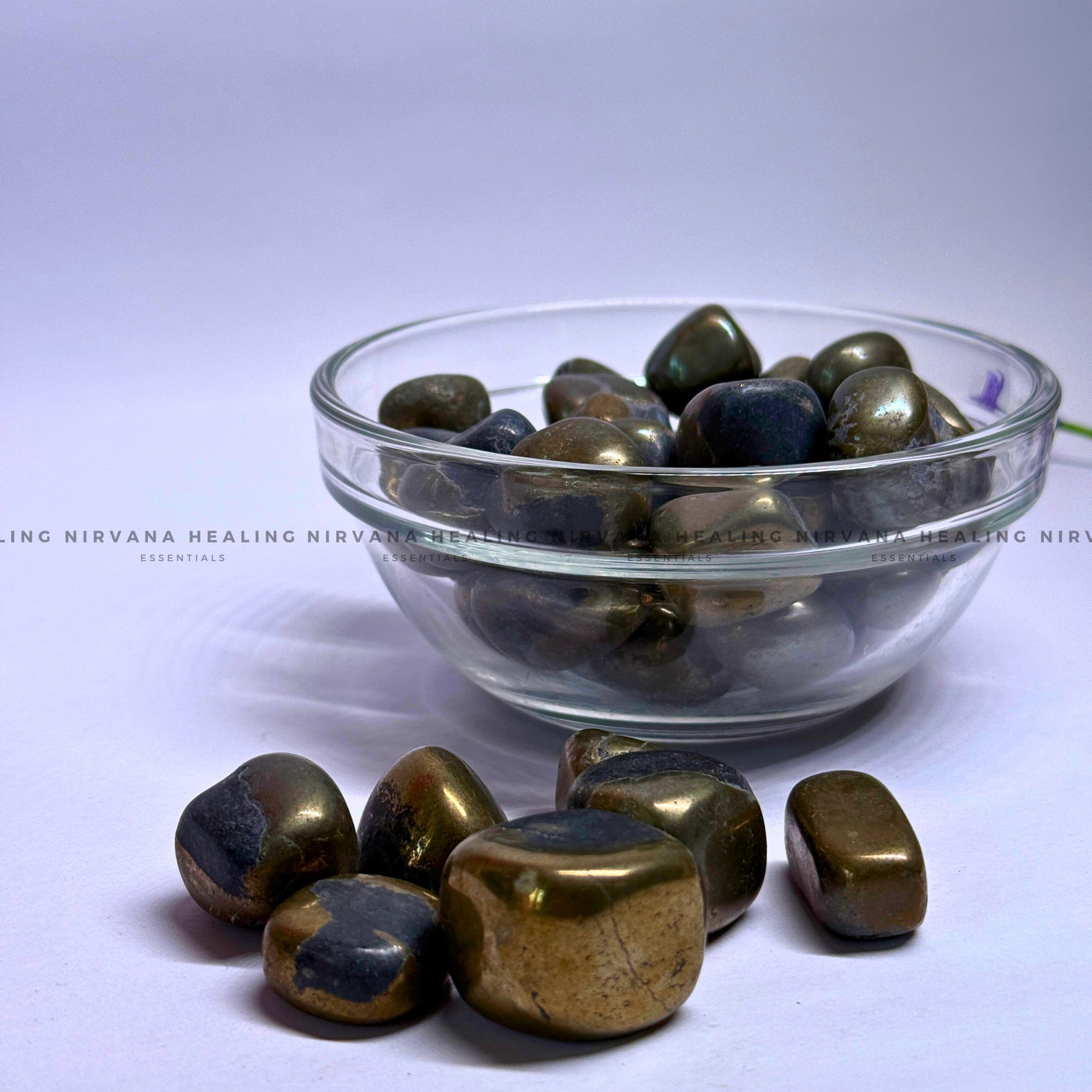 PYRITE TUMBLE STONES (Money Magnet, Prosperity, Fame And Abundance). image 3