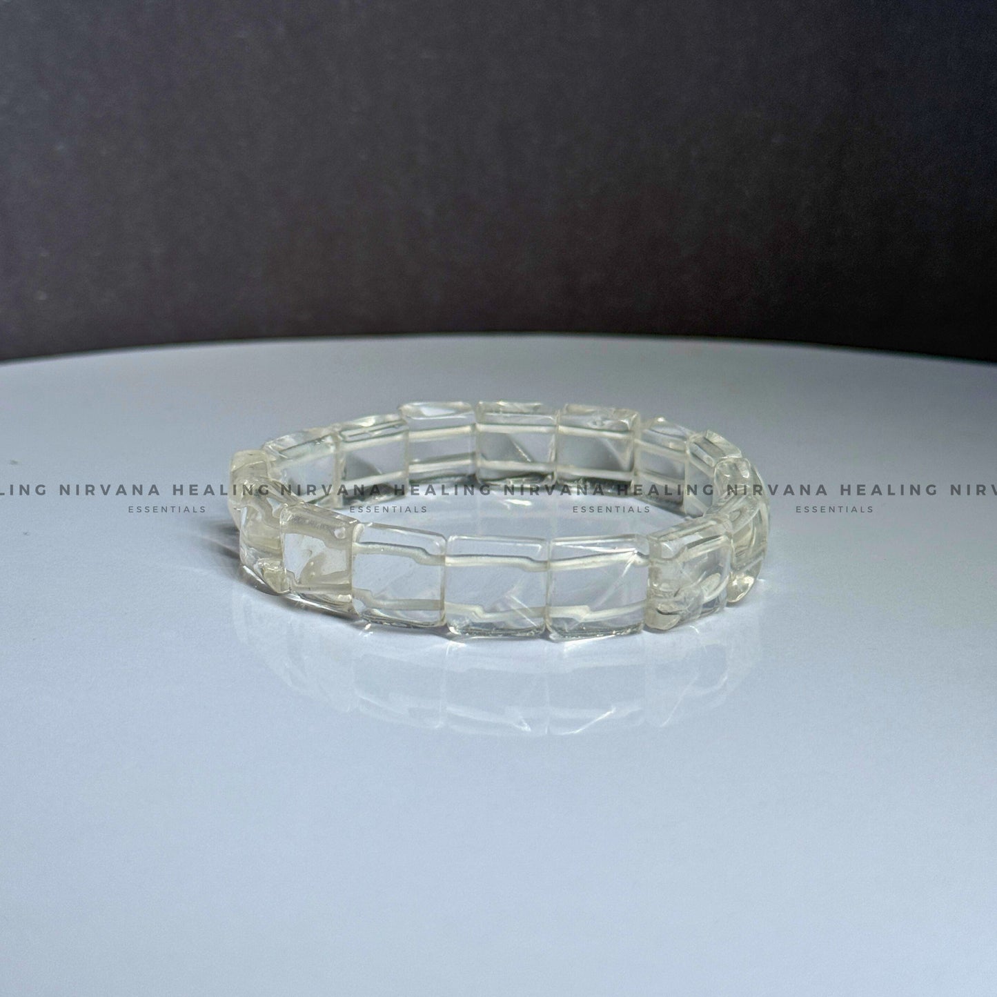 CLEAR QUARTZ PYRAMID BRACELET (Mental Clarity, Master Healer And Energy Amplifier) image 3