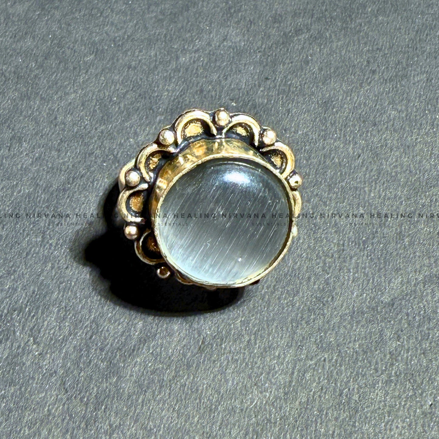 SPHATIK ROUND RING (Mental Clarity, Master Healer And Energy Amplifier) image 2