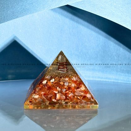 RED CARNELIAN PYRAMID (Creativity, Courage, Passion And Stamina) image 4