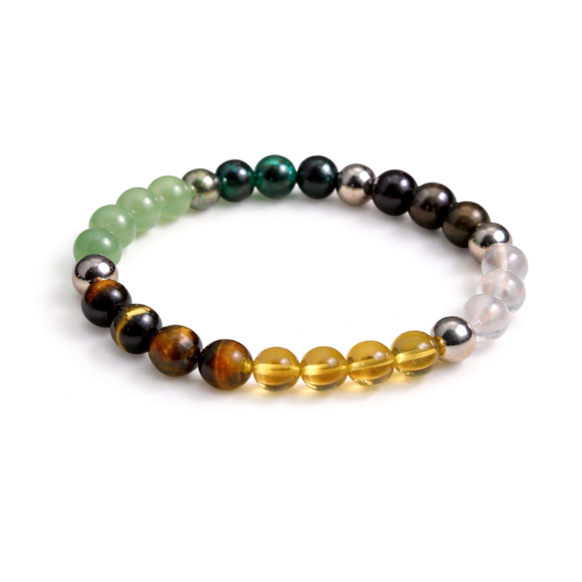 Money Magnet Healing Crystal Bracelet - Wealth, Success & Motivation image 1
