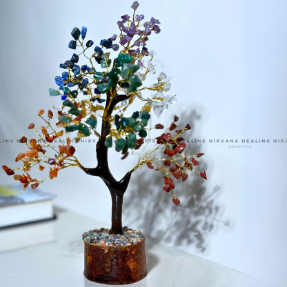7 CHAKRAS CRYSTAL TREE Approx 200 Beads (Balance, Harmony, Prosperity And Positive Energy) image 3