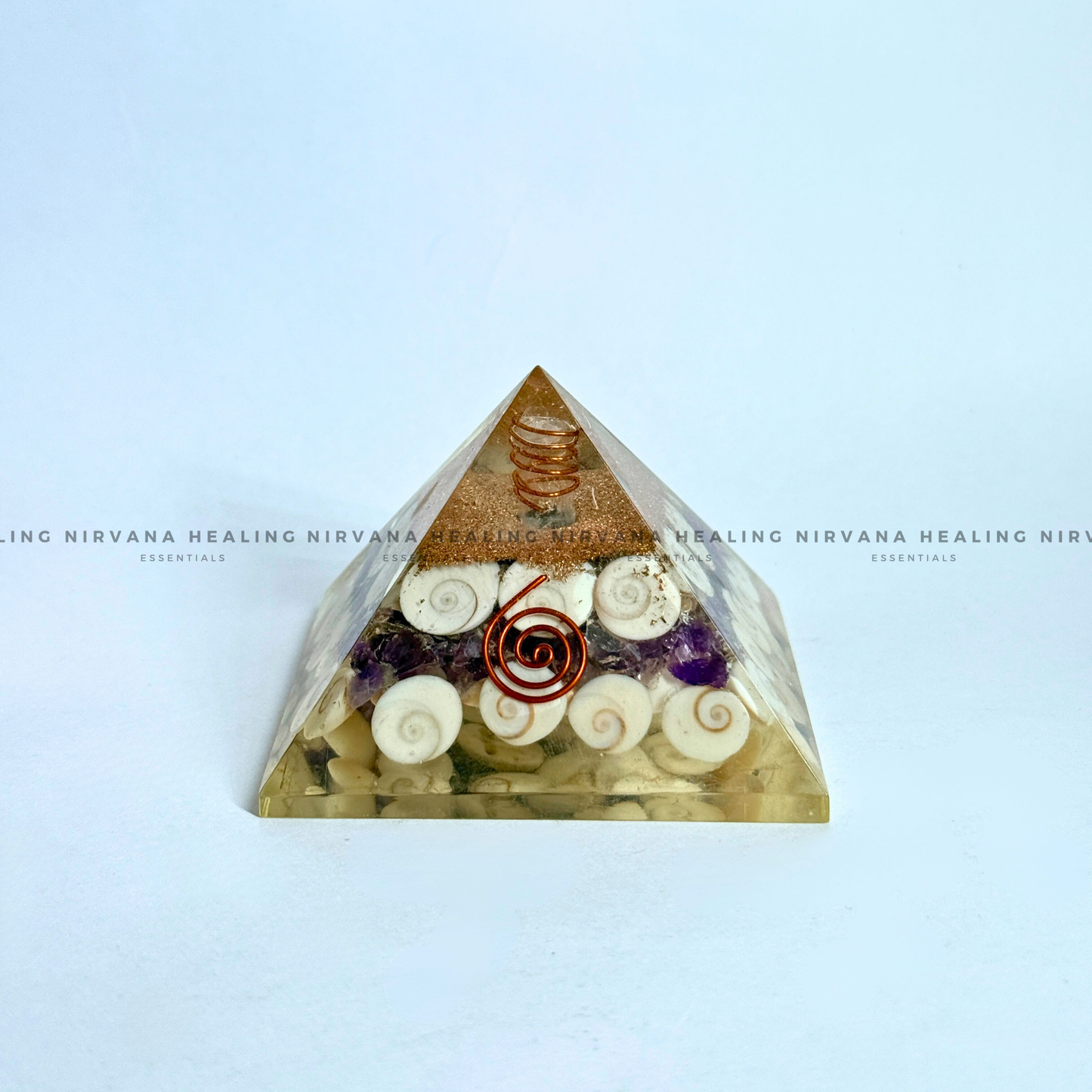 TREE AGATE PYRAMID (Abundance, Nature Connection And Inner Peace) image 1