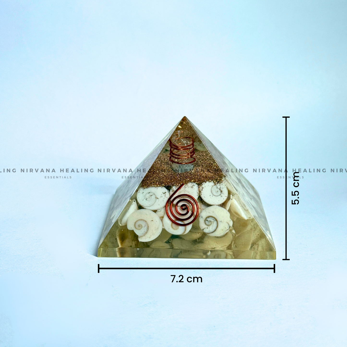 GOMTI CHAKRA PYRAMID (Protection, Wealth And Divine Balance) image 3
