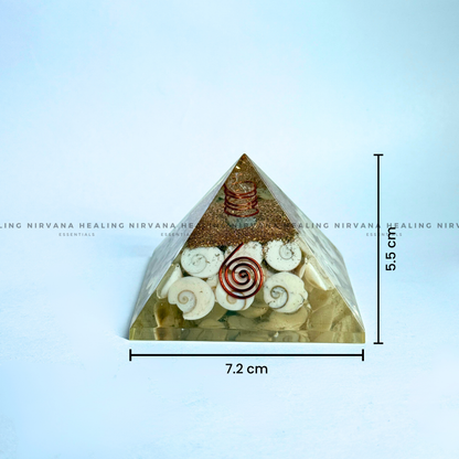 GOMTI CHAKRA PYRAMID (Protection, Wealth And Divine Balance) image 3