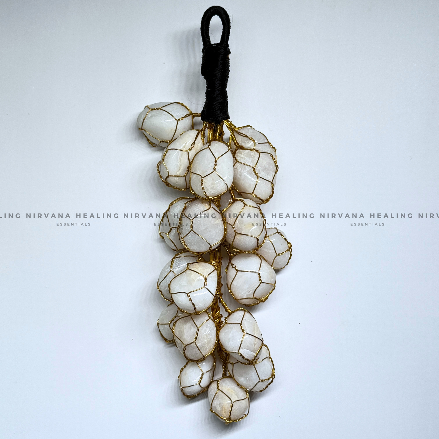WHITE MARBLE FOR GROUNDING HANGING (Marble White Purity, Focus And Divine Connection)  image 1