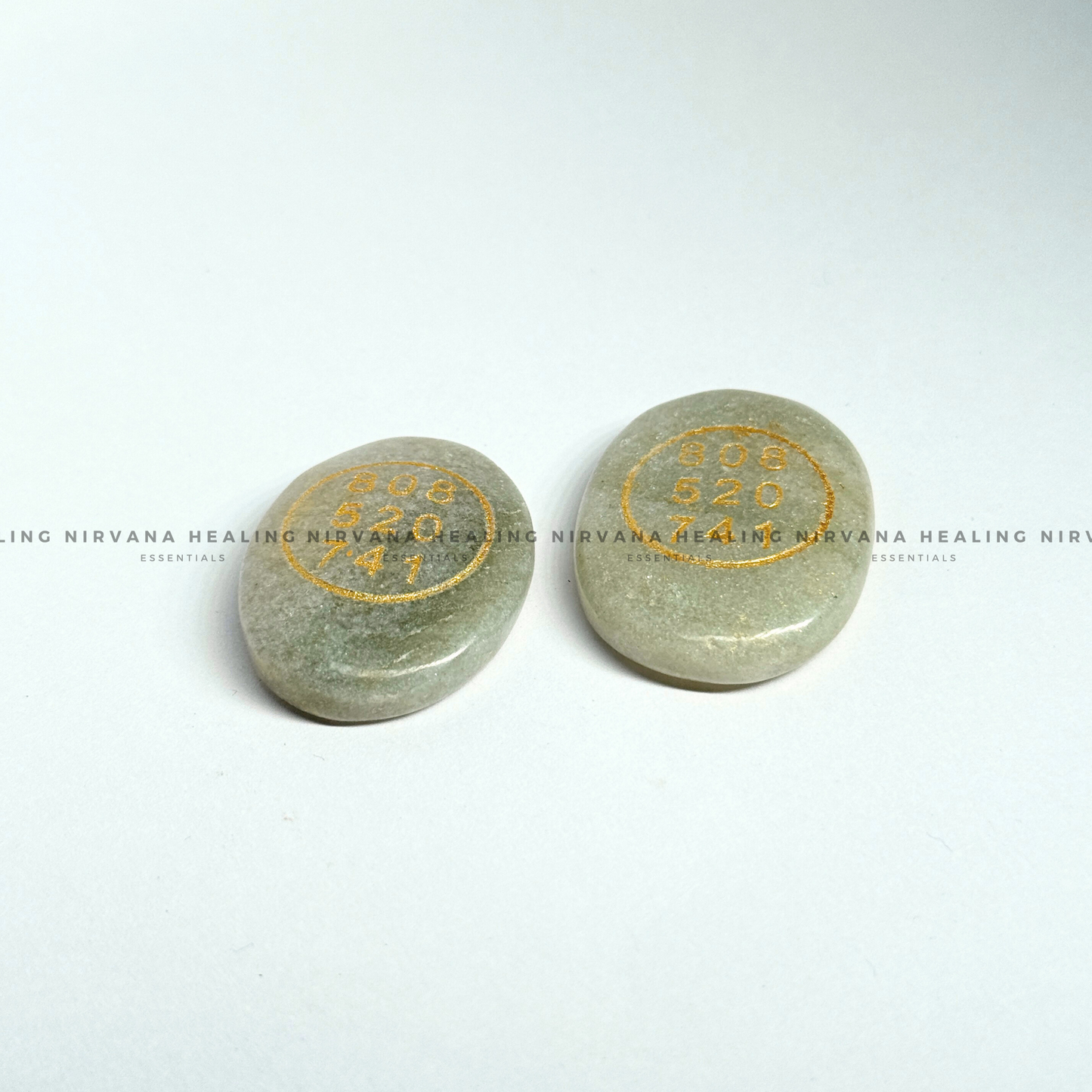 GREEN AVENTURINE ABUNDANCE ZIBU COIN (Luck, Money, Abundance, Career And Growth). image 3