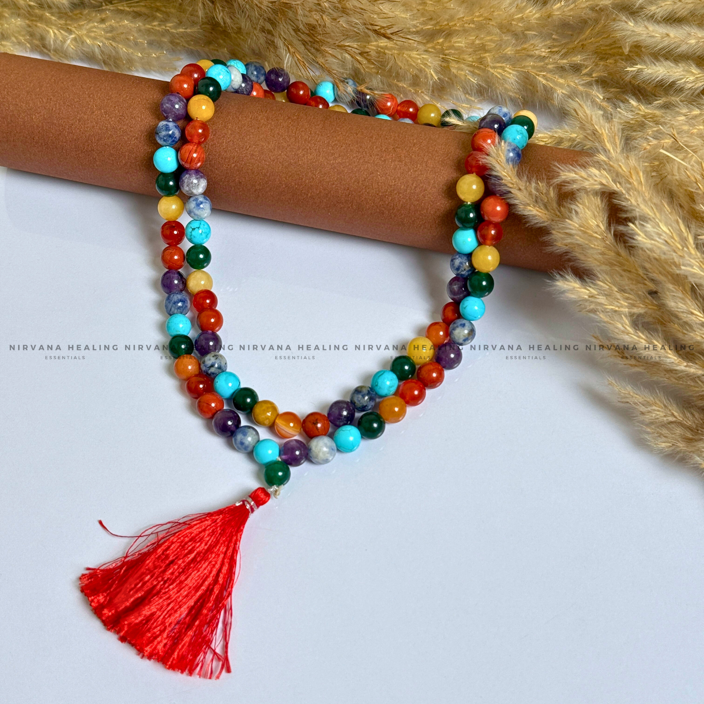 SEVEN CHAKRAS MALA (Energy, Healing, Protection And Spiritual Alignment) image 0