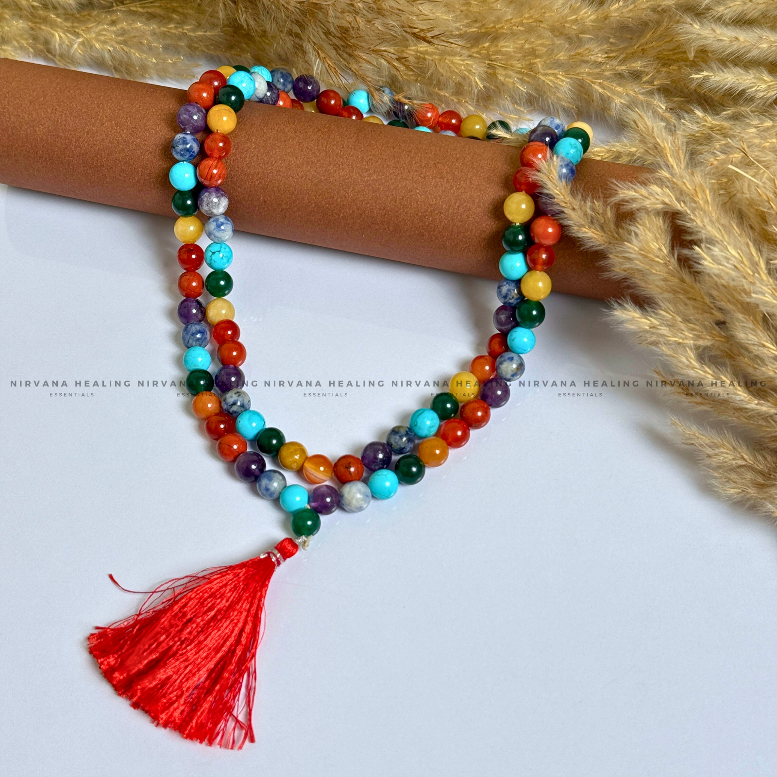SEVEN CHAKRAS MALA (Energy, Healing, Protection And Spiritual Alignment) image 0