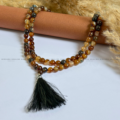 RED CARNELIAN MALA (Creativity, Courage, Passion And Stamina) image 1