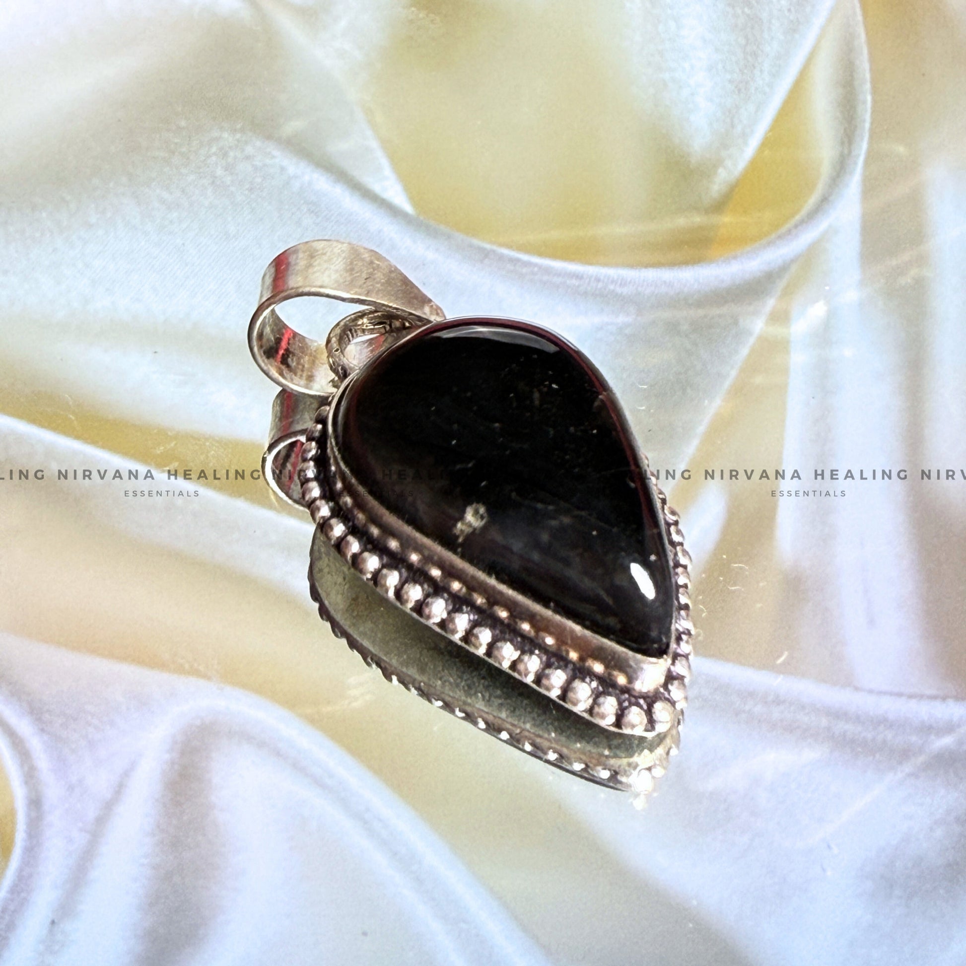 BLACK TOURMALINE PENDANT (Protection, Grounding, Shielding And Growth) image 0