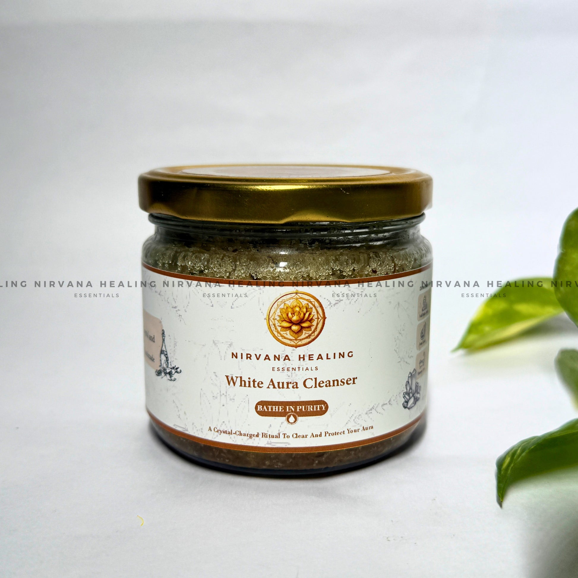 WHITE AURA CLEANER - (Crystal-Charged Bath Salt) image 2