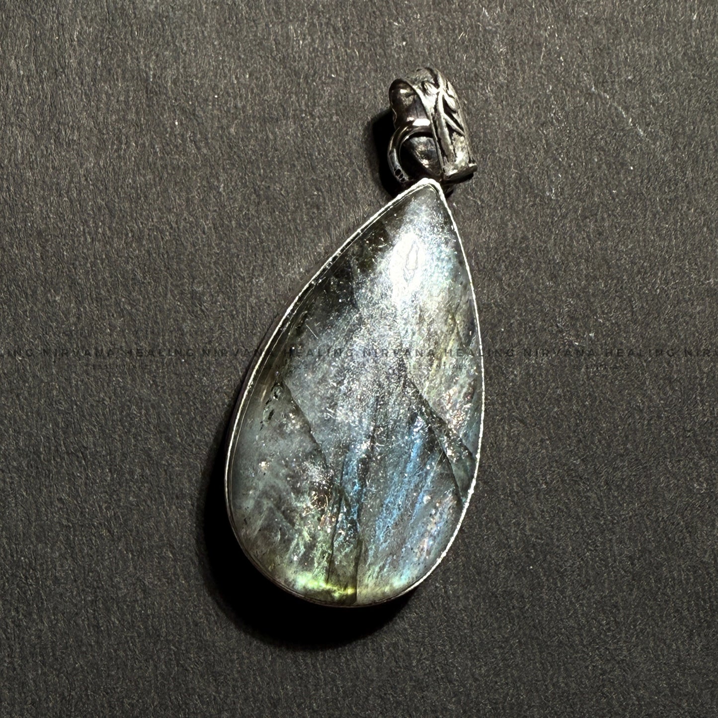 LABRADORITE CRYSTAL DESIGNER PENDANT (Intuition, Inner Power And Transformation).    image 5