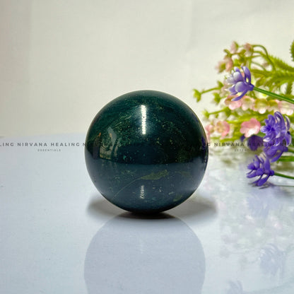 GREEN JADE SPHERE (Luck, Harmony, Peace And Abundance) image 4