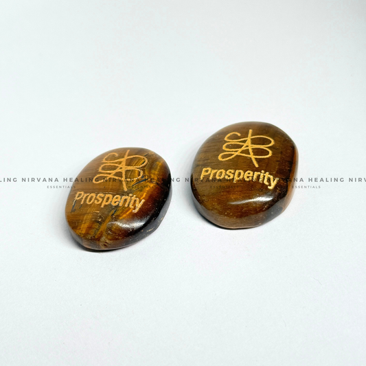TIGERS EYE PROSPERITY ZIBU COIN  (Bold, Courage, Willpower And Strength). image 1