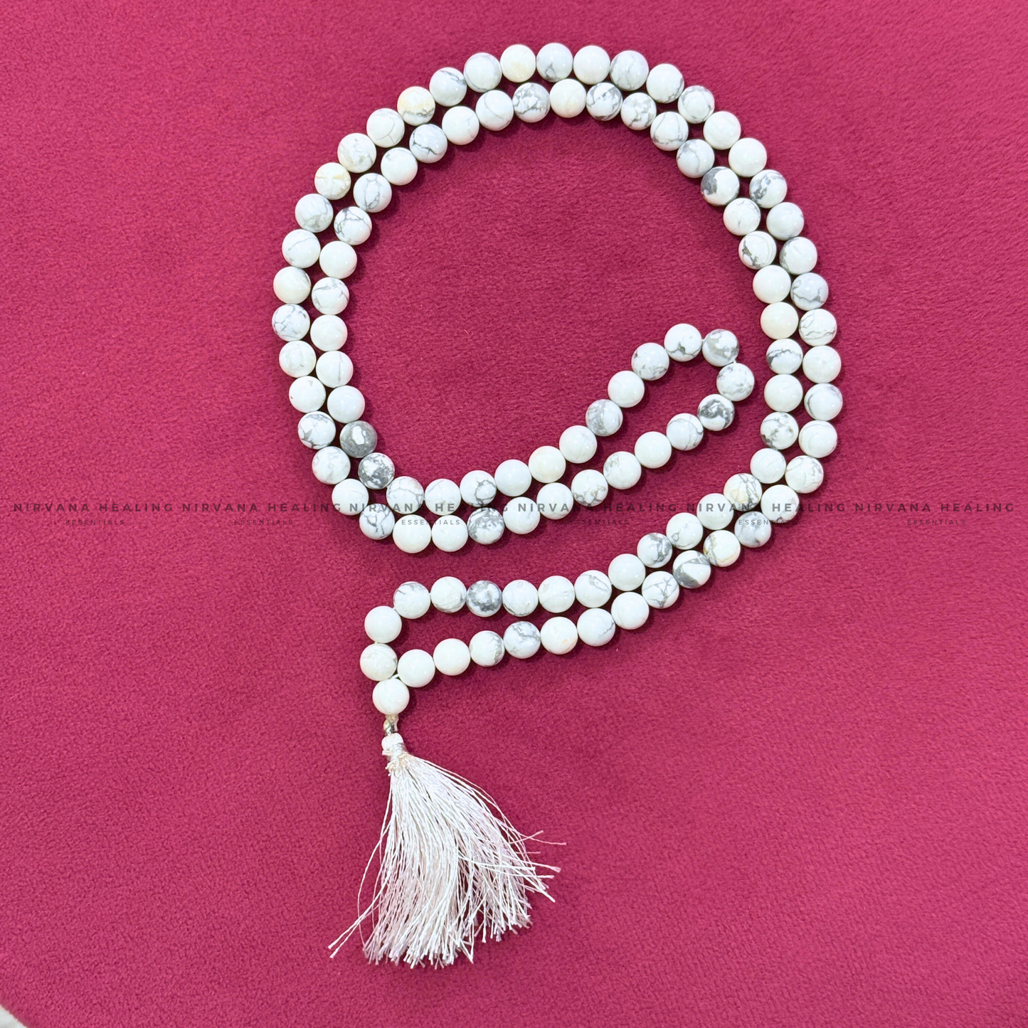 HOWLITE MALA (Peace, Sleep, Patience And Spiritual Awakening) image 2