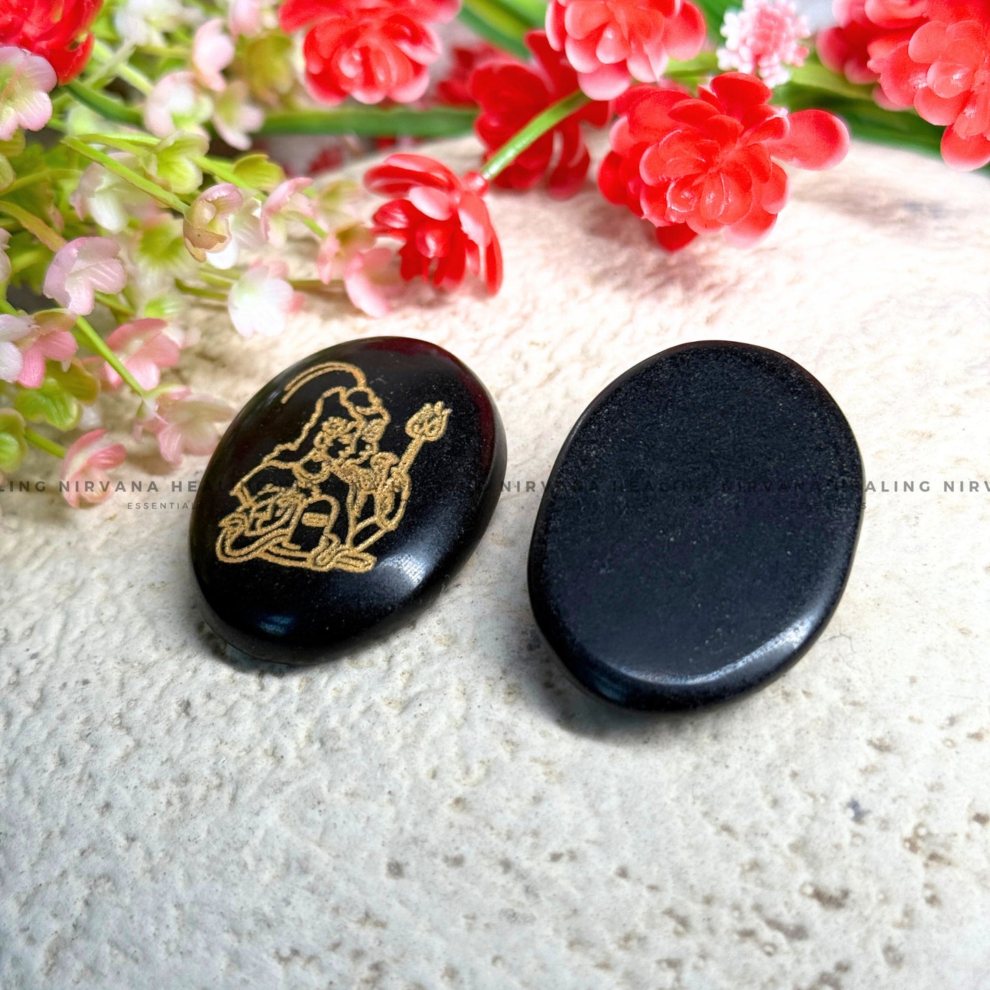 BLACK TOURMALINE MAHADEV ZIBU COIN (Protection, Grounding, Shielding And Growth) image 3