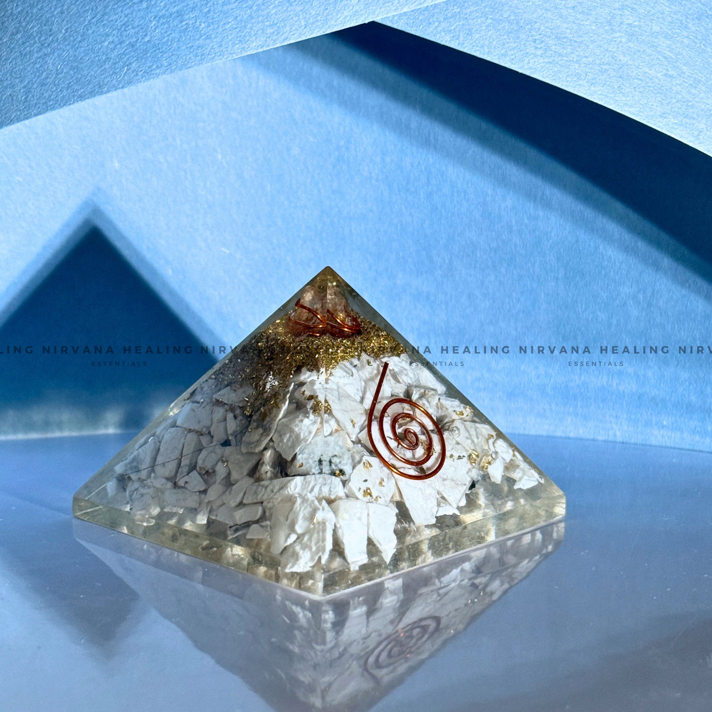 HOWLITE PYRAMID (Peace, Sleep, Patience And Spiritual Awakening) image 5