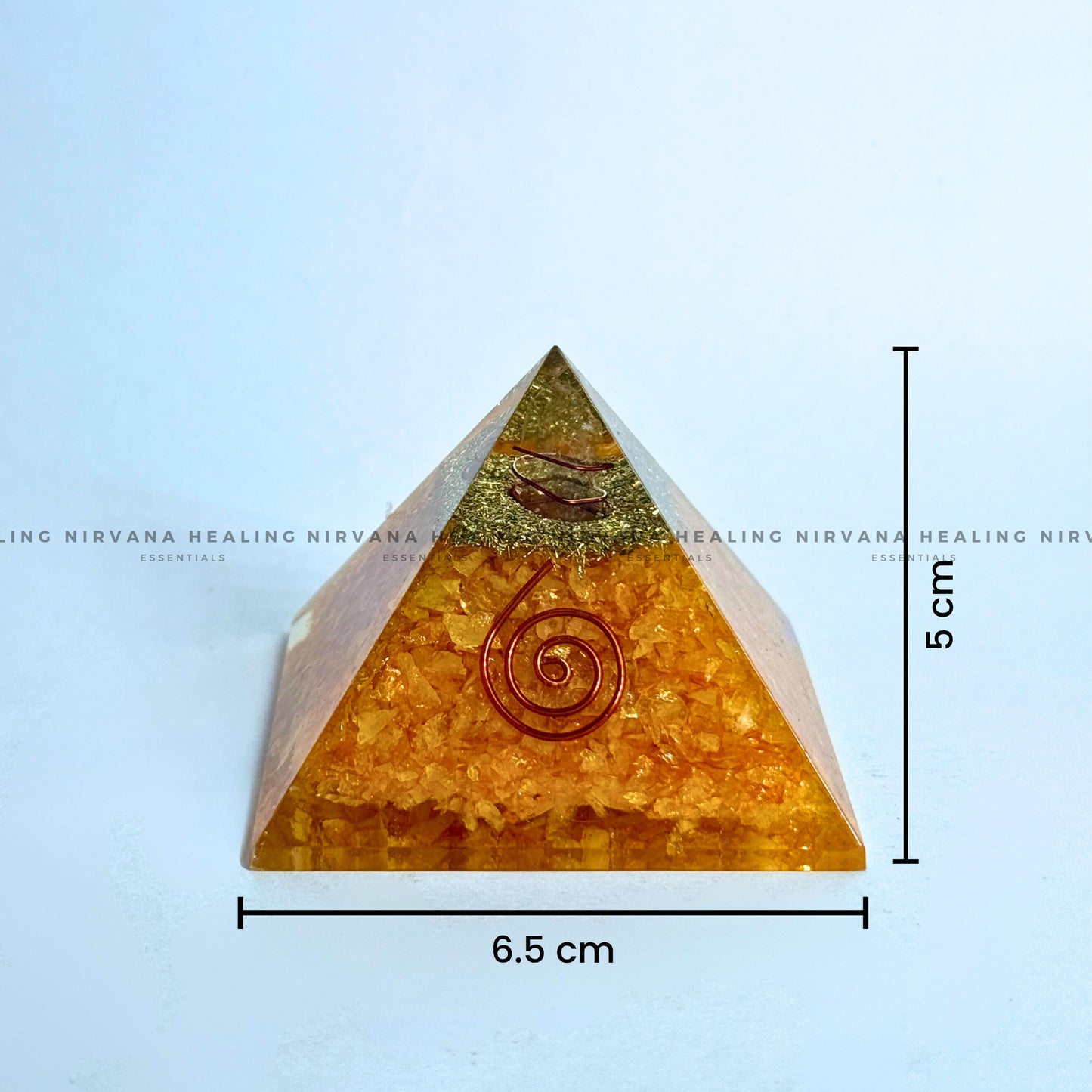 YELLOW AVENTURINE PYRAMID (Joy, Leadership, Empowerment) image 2