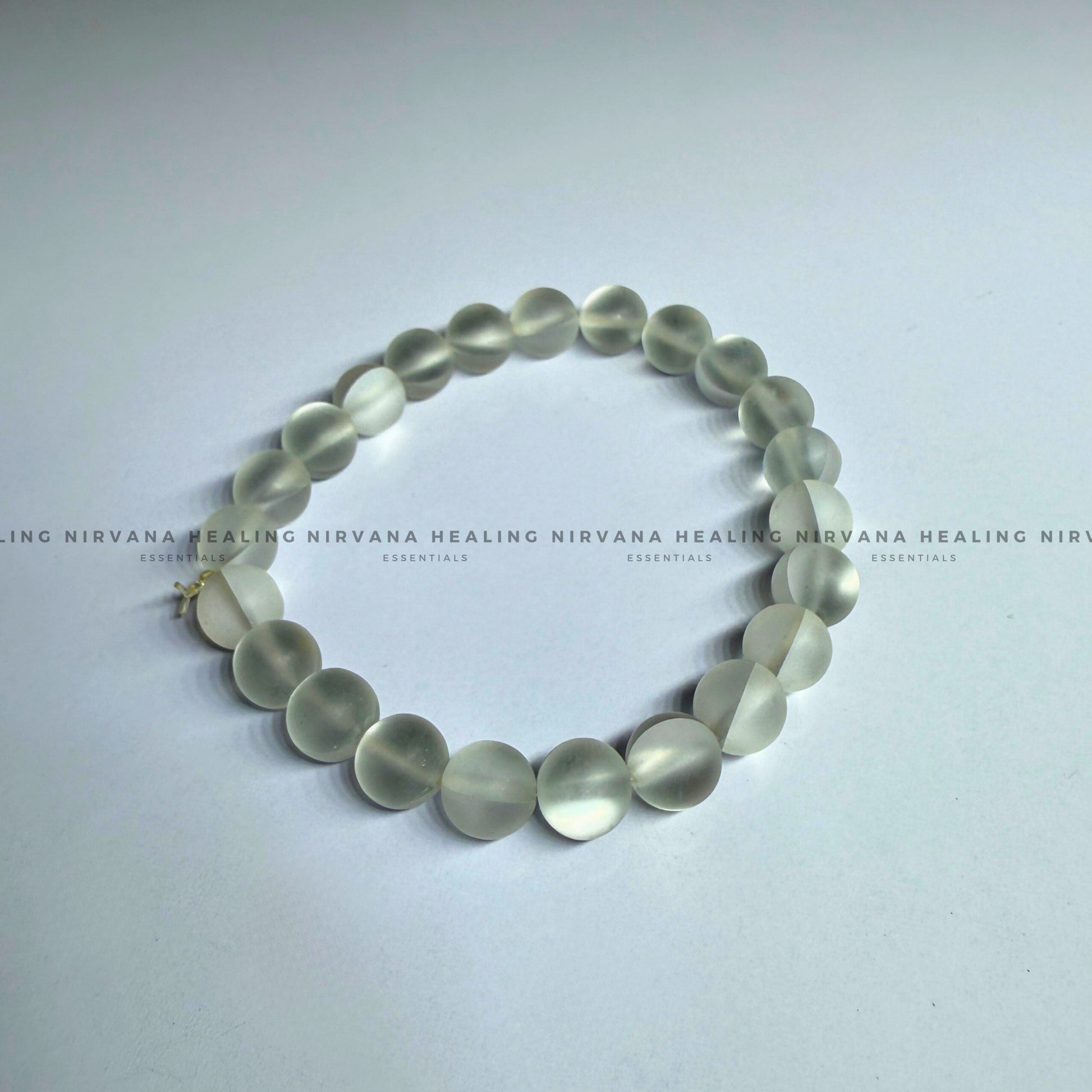 ANGEL AURA ROUND BEADED BRACELET (Divine Connection, Spiritual Awakening And Peace) image 2