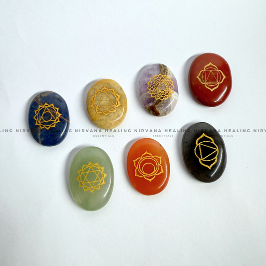 7 CHAKRAS COIN SET (Balance, Energy Healing And Protection) image 0
