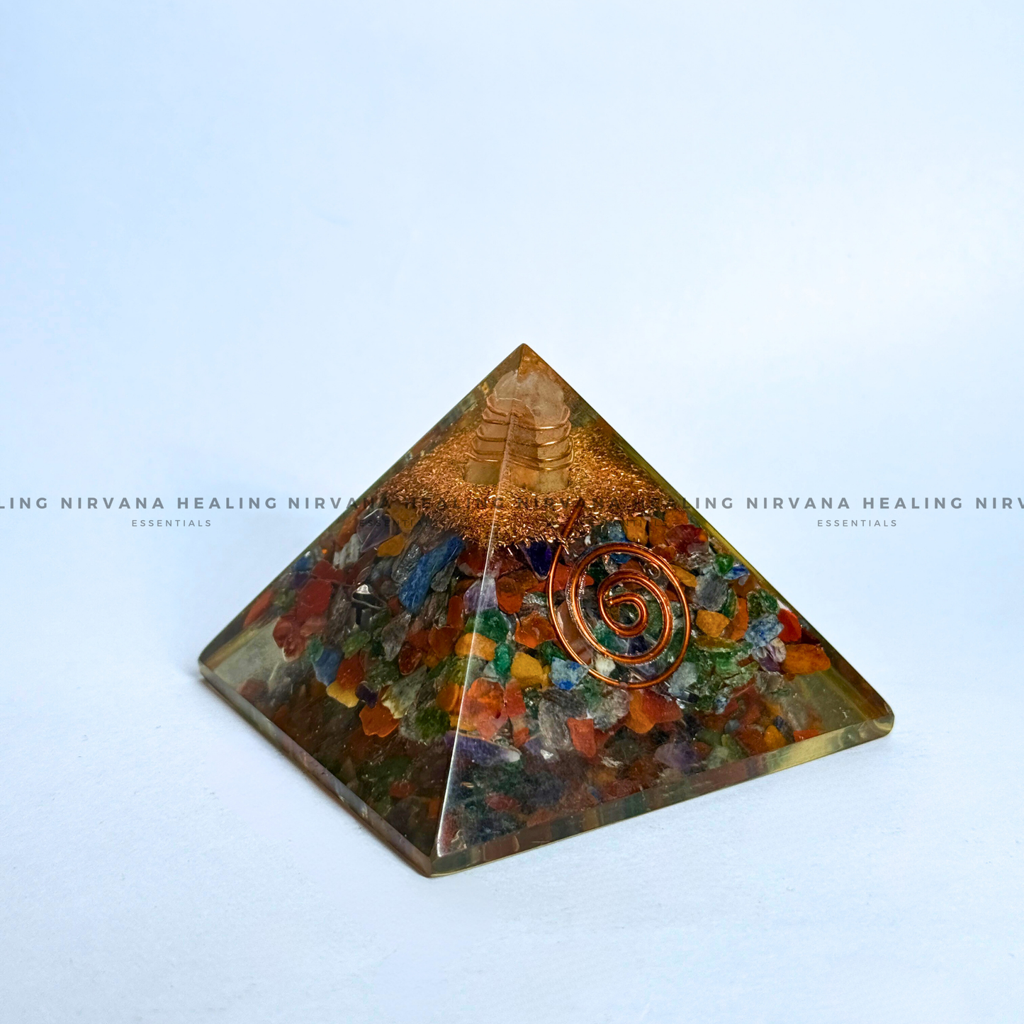 7 CHAKRAS  PYRAMID (Energy Alignment, Aura Cleansing And Spiritual Harmony) image 1
