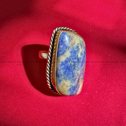 LAPIS LAZULI RING (Communication, Truth, Ease Of Expression And Wisdom) image 4