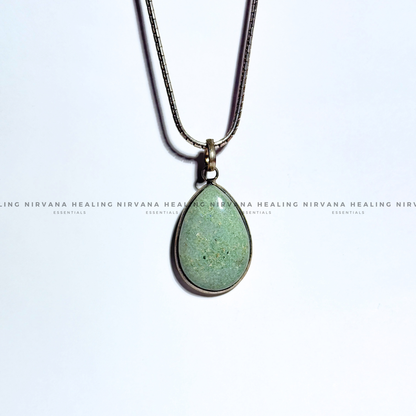 GREEN AVENTURINE CRYSTAL PENDANT (Luck, Money, Abundance, Career And Growth).  image 6