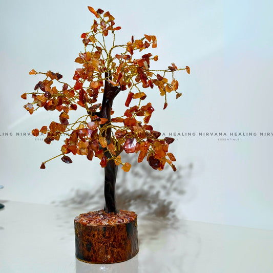 RED CARNELIAN CRYSTAL TREE (BIG) Approx 300 Beads (Creativity, Courage, Passion And Stamina) image 1