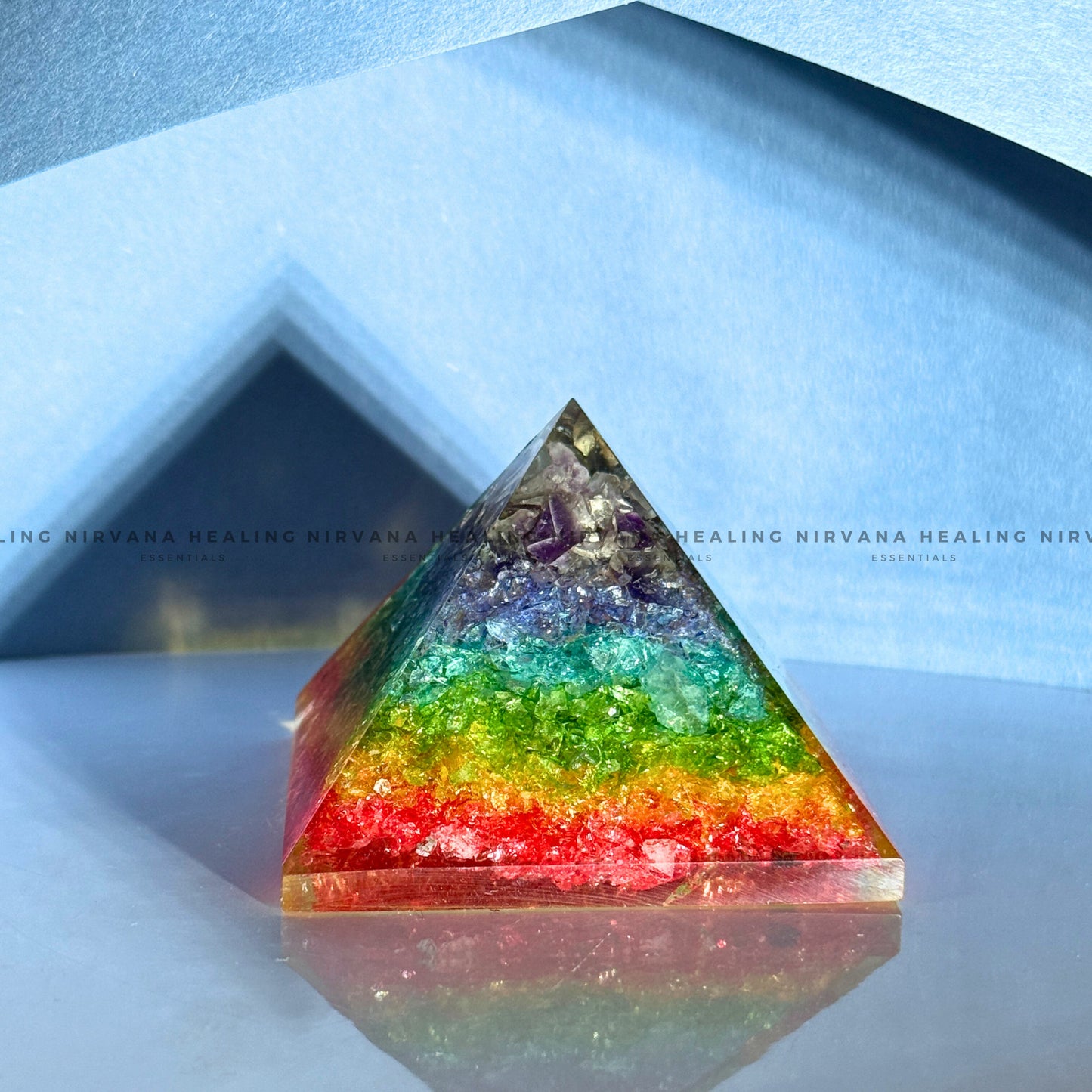 7 CHAKRAS JADE PYRAMID (Energy Alignment, Aura Cleansing And Spiritual Harmony) image 5