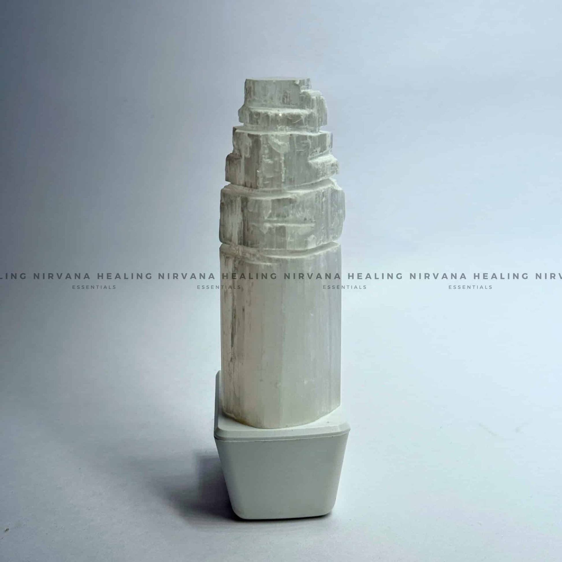NATURAL SELENITE CRYSTAL LAMP (Aura Cleansing ,Charging, Cleansing And Purification). image 2